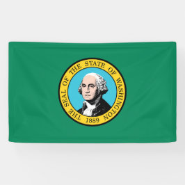 Lona Bandera del Estado de Washington