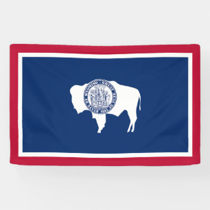 Lona Bandera del estado de Wyoming