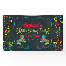 Bandera del fiesta del patín