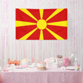 Lona Bandera del Norte de Macedonia