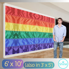 Lona Bandera del Orgullo Bandera del Arcoíris Lesbiana 