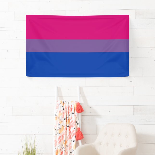 Lona Bandera del Orgullo Bisexual (In situ)