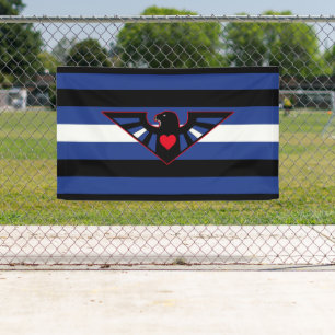 Lona Bandera del Orgullo del Águila de Cuero