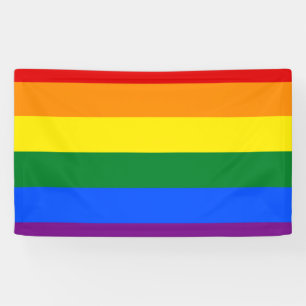 Lona Bandera del orgullo gay arcoiris LGBT