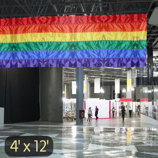 Lona Bandera del Orgullo Gay Bandera del Arcoiris Retro (Subido por el creador)