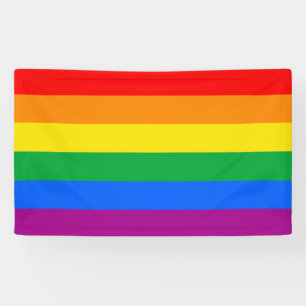 Lona Bandera del Orgullo LGBT / Bandera del Arcoiris