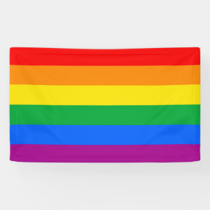 Lona Bandera del Orgullo LGBT / Bandera del Arcoiris