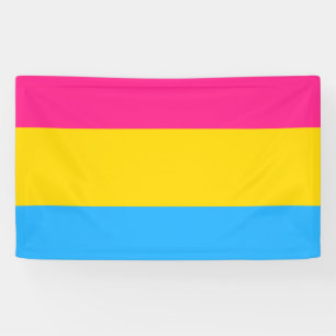 Lona Bandera del orgullo pansexual LGBTQ