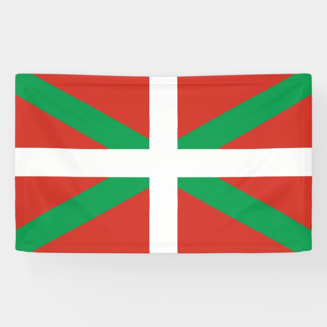 Lona Bandera del País Vasco (Horizontal)