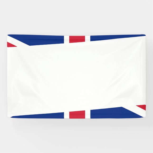 Lona Bandera del Reino Unido (Horizontal)