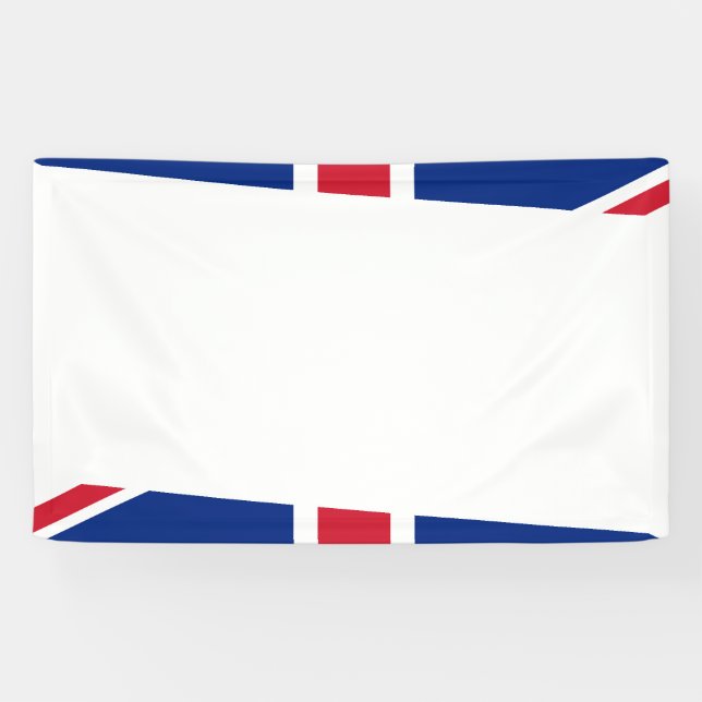 Lona Bandera del Reino Unido (Horizontal)