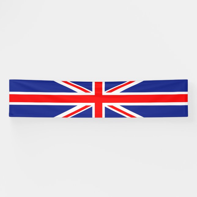 Lona Bandera del Reino Unido (Horizontal)