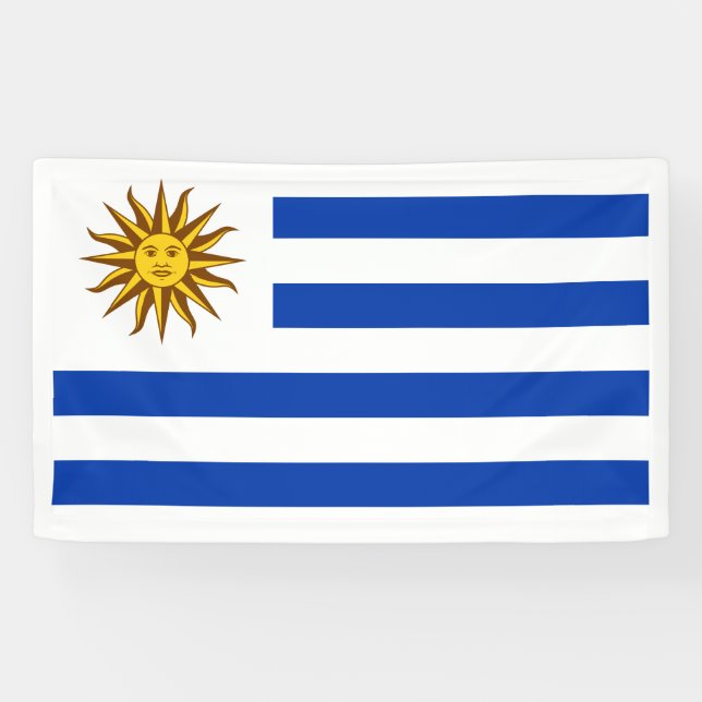 Lona Bandera del Uruguay (Uruguay) (Horizontal)