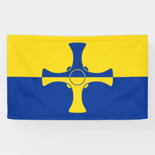 Lona Bandera Durham (condado de Inglaterra, Reino Unido