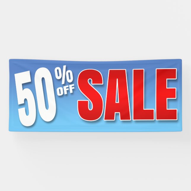 Lona BANDERA el 50% DE LA VENTA - 2,5' x6 (Horizontal)