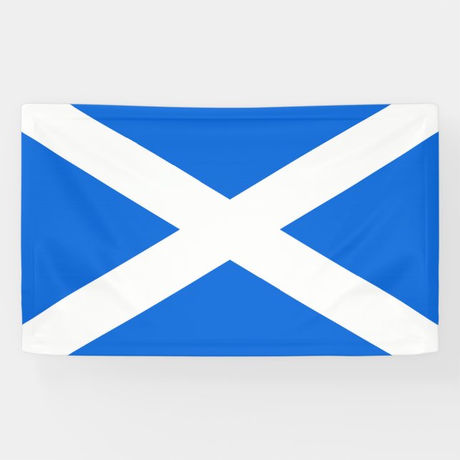 Lona Bandera escocesa bnrcnt (Horizontal)