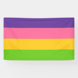 Lona Bandera espáfica (Amor Lesbiano) (LGBT)