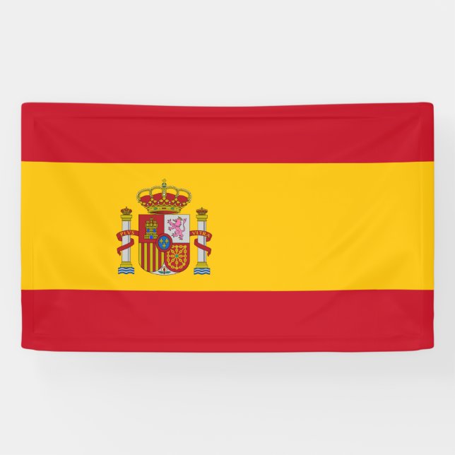 Lona Bandera española (España) (Horizontal)
