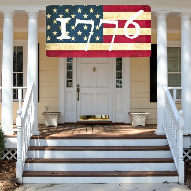 Lona Bandera estadounidense 1776 4 de julio Fiesta (Subido por el creador)