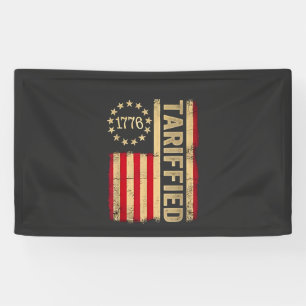 Lona Bandera estadounidense Tarrifs Americanos 1776