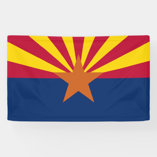 Lona Bandera Estatal de Arizona (Horizontal)