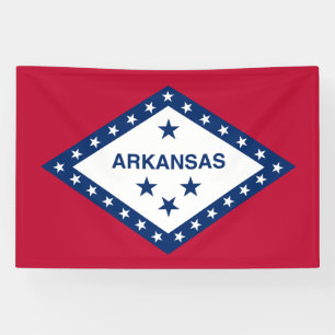 Lona Bandera estatal de Arkansas