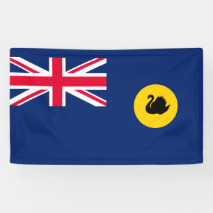 Lona Bandera estatal de Australia Occidental