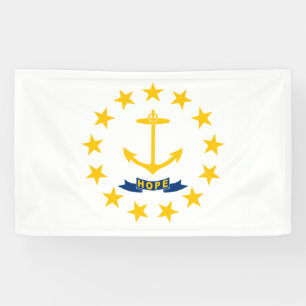 Lona Bandera estatal de la isla de Rhode
