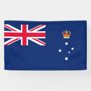 Lona Bandera estatal de Victoria (Australia)
