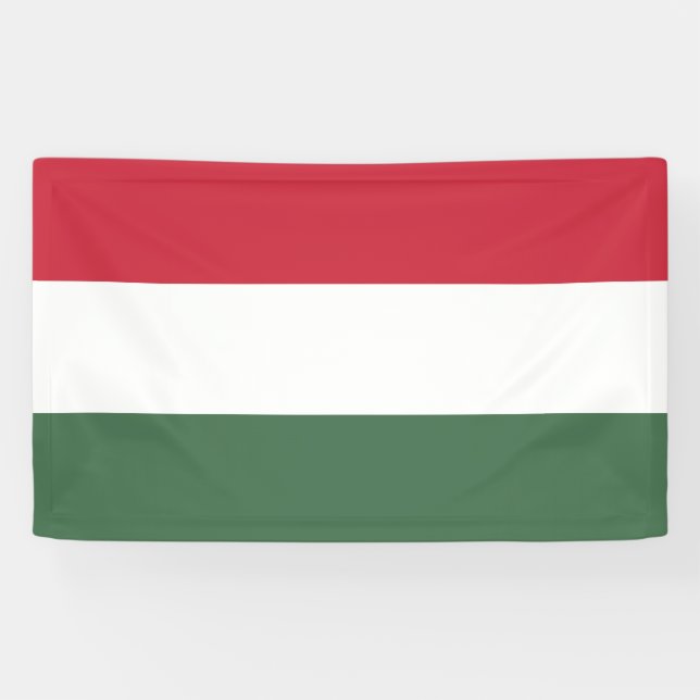 Lona Bandera húngara (Horizontal)