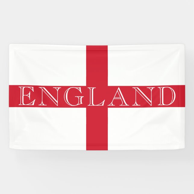 Lona Bandera inglesa bannrcnt (Horizontal)