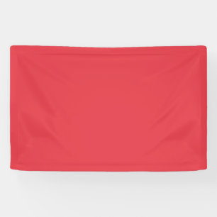 Lona Bandera interior personalizada roja de tomate
