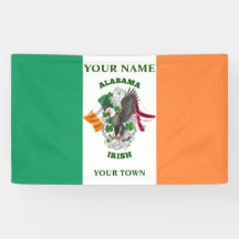 Bandera irlandesa - Alabama Irlandés