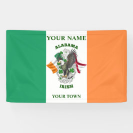 Lona Bandera irlandesa - Alabama Irlandés