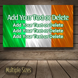 Lona Bandera irlandesa Bandera de San Patricio Fiesta i