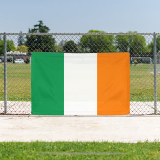 Lona Bandera irlandesa del cartel personalizado de Irla