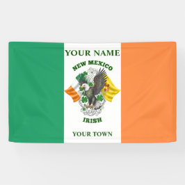 Lona Bandera irlandesa - Nuevo México Irlandés