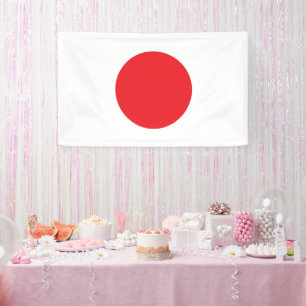 Lona Bandera Nacional de Japón - Estandarte de pared re