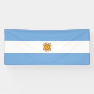 Lona Bandera Patriótica Argentina