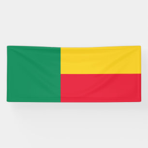 Lona Bandera patriótica de Benín