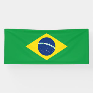 Lona Bandera Patriótica de Brasil