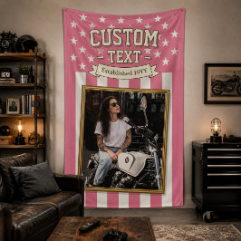 Lona Bandera personalizada con foto de EE. UU., Bandera