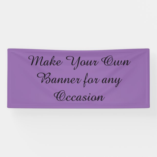 Lona Bandera-Personalizar para cualquier ocasión (Horizontal)