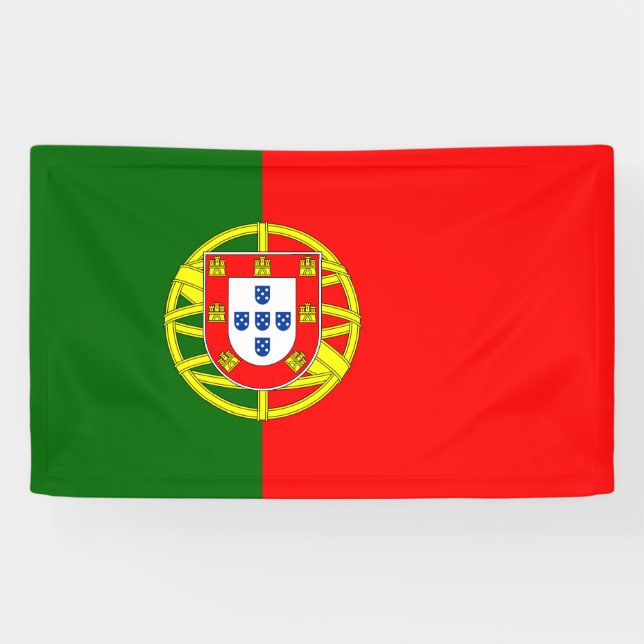 Lona Bandera portuguesa (Portugal) (Horizontal)
