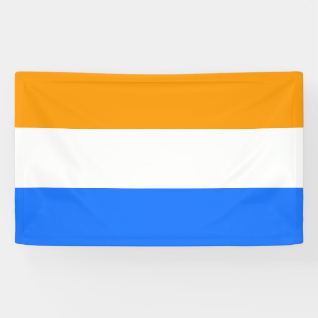 Lona Bandera Príncipe Símbolo neerlandés Holanda (Horizontal)