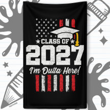 Banderas de Estados Unidos de la Graduación de últ