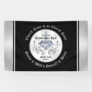 Lona Banderas de iglesia personalizadas para CUALQUIER