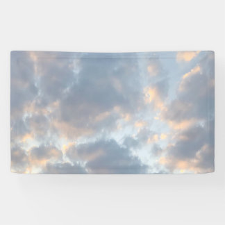 Lona Banderas de nubes estéticas