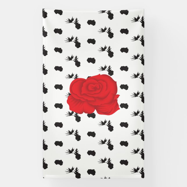 Lona Banderas de vinilo de gran tamaño | Personalizado, (Vertical)