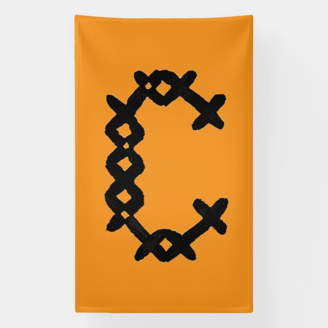 Lona Banderas de vinilo de gran tamaño | Rótulos Person (Vertical)